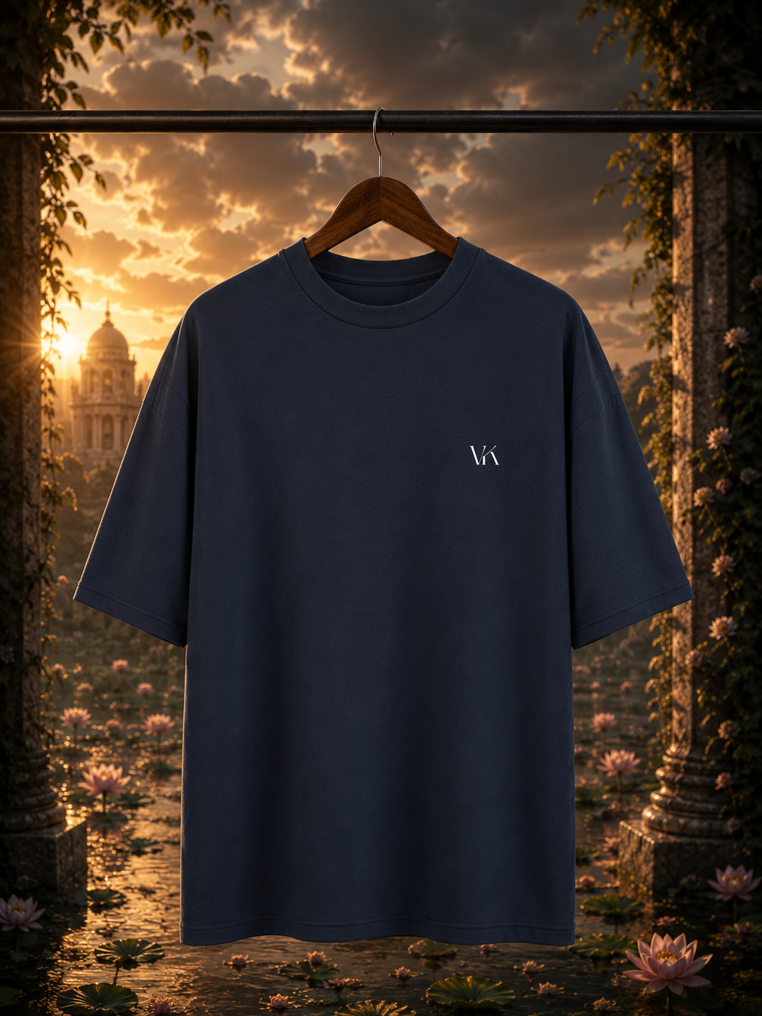FLEUR ( Lotus ) Oversized Standard T-Shirt