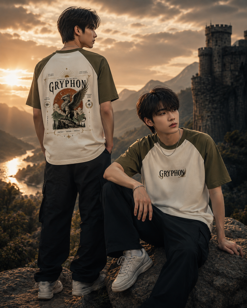 Gryphon Oversized Raglan