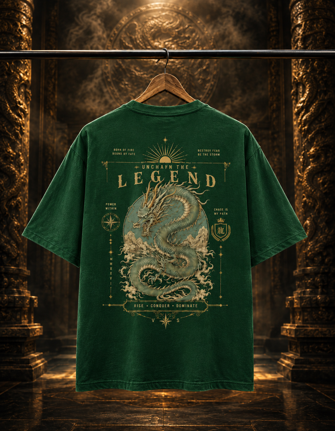 Legend Dragon Oversized T-Shirt
