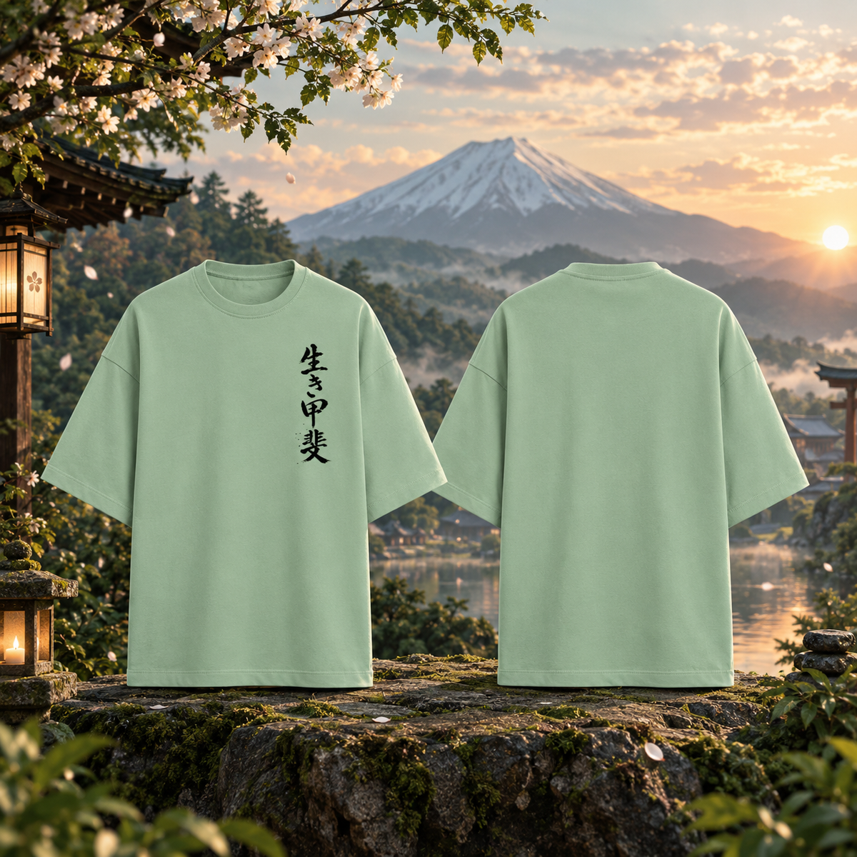Ikigai Terry Oversized Tee
