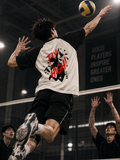 Spike Raglan Oversized T-Shirt