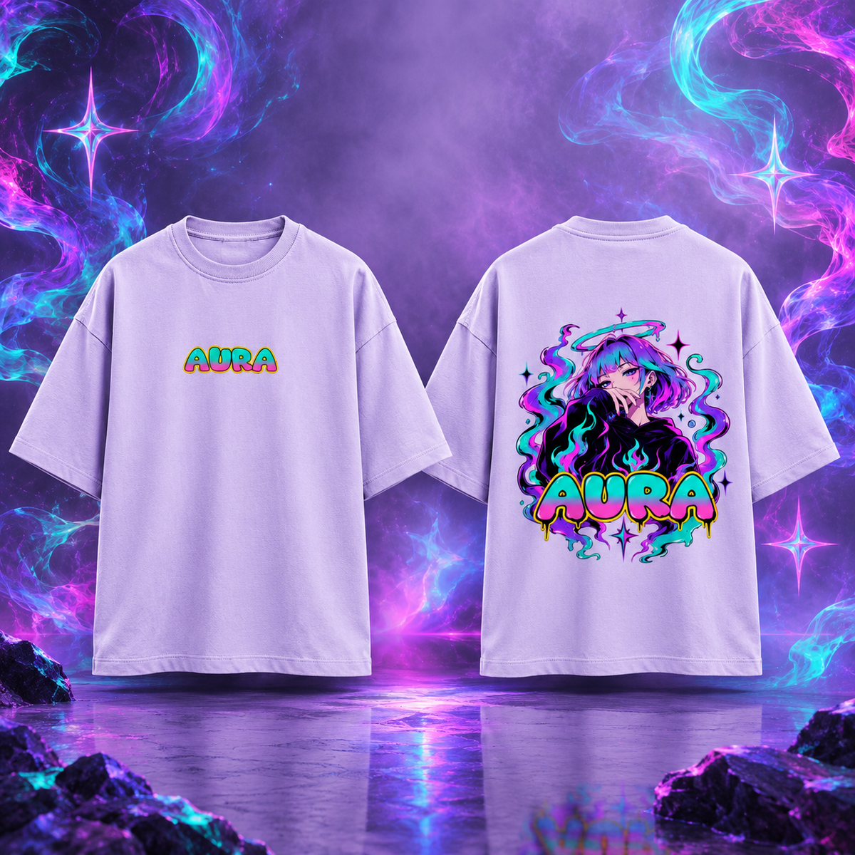 Aura Terry Oversized Tee