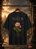 FLEUR ( Lotus ) Oversized Standard T-Shirt