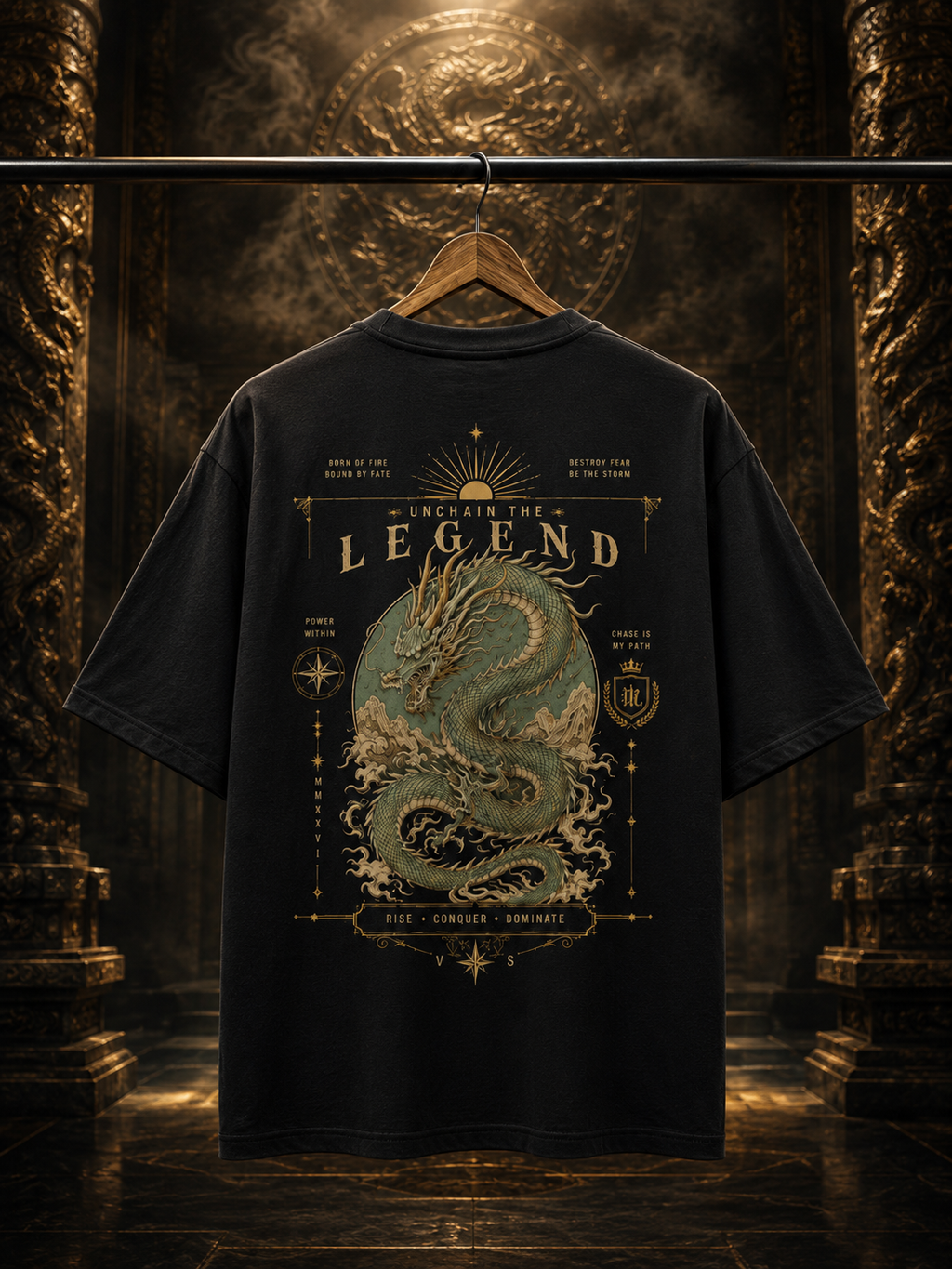 Legend Dragon Oversized T-Shirt