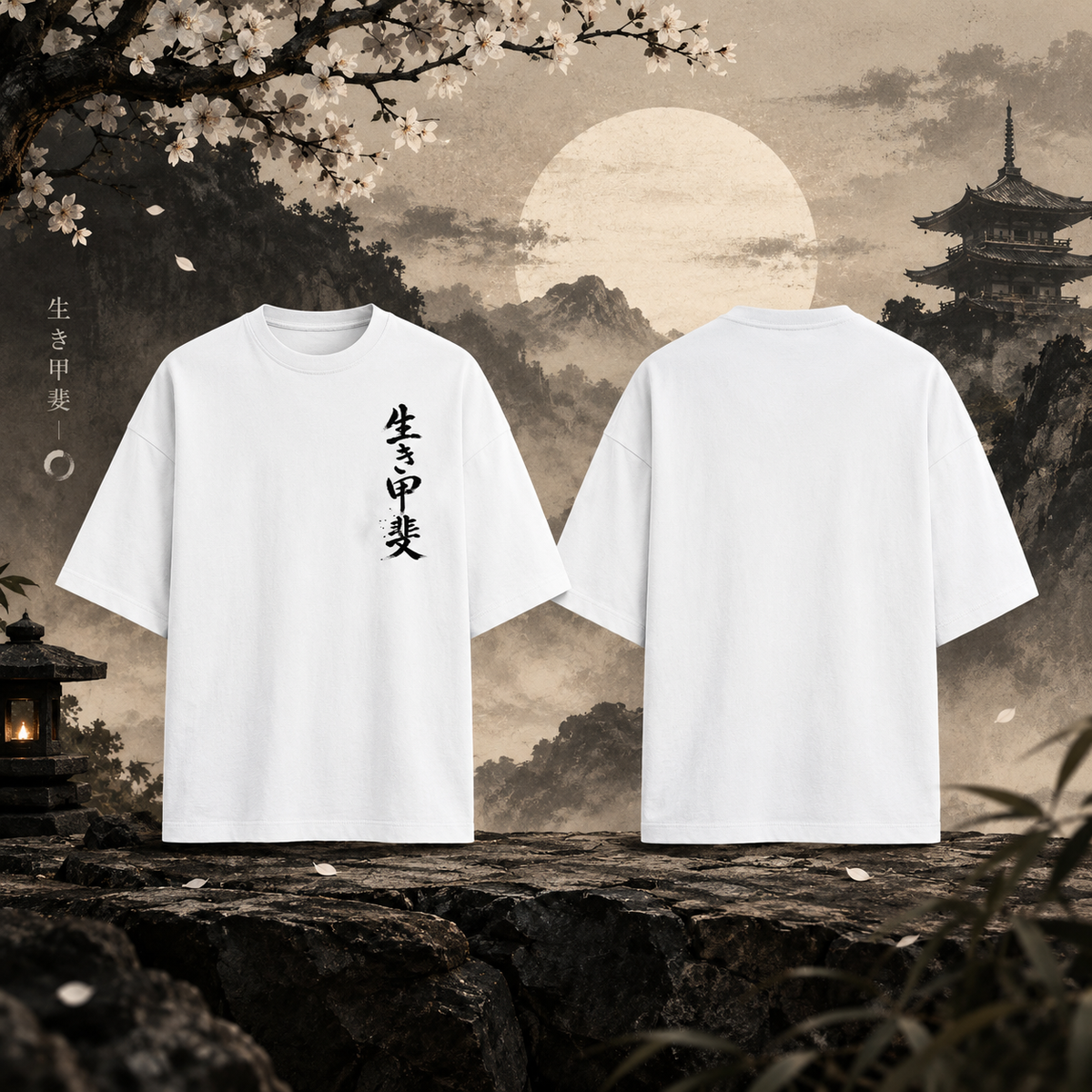 Ikigai Terry Oversized Tee