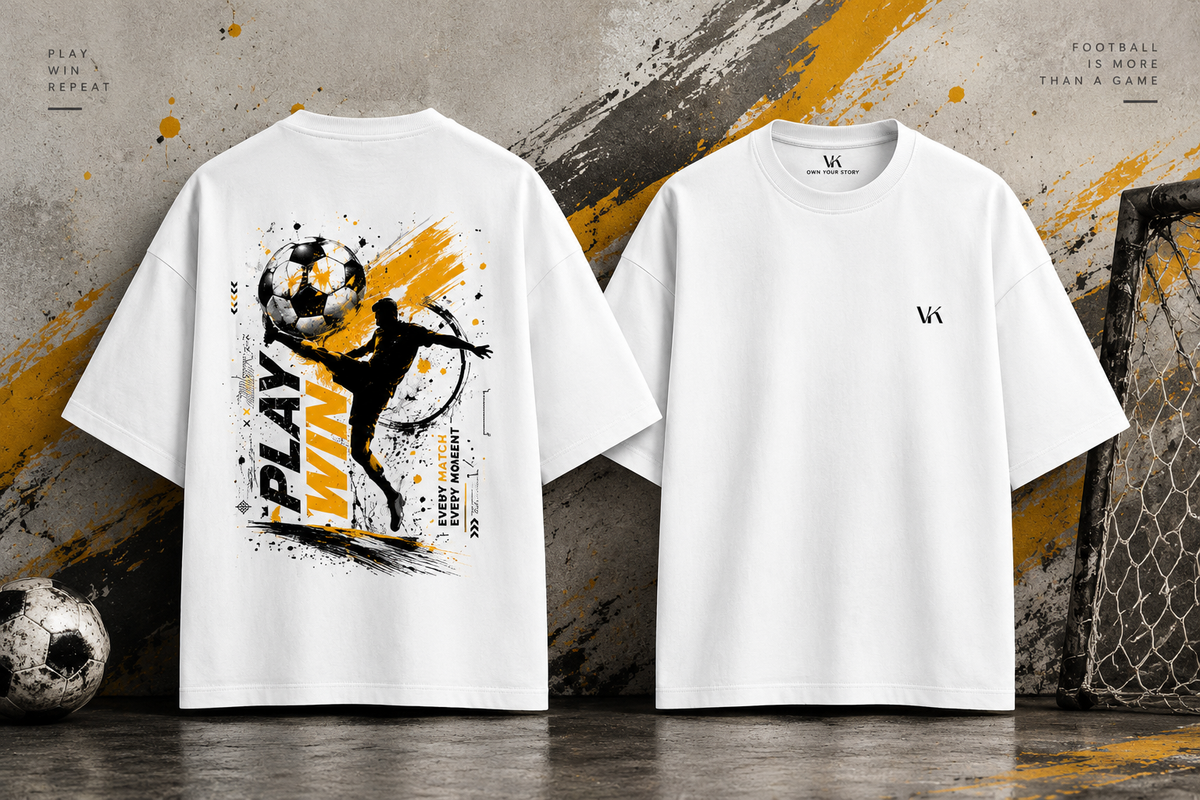 Football Terry Oversized Tee