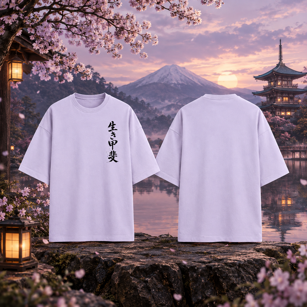 Ikigai Terry Oversized Tee