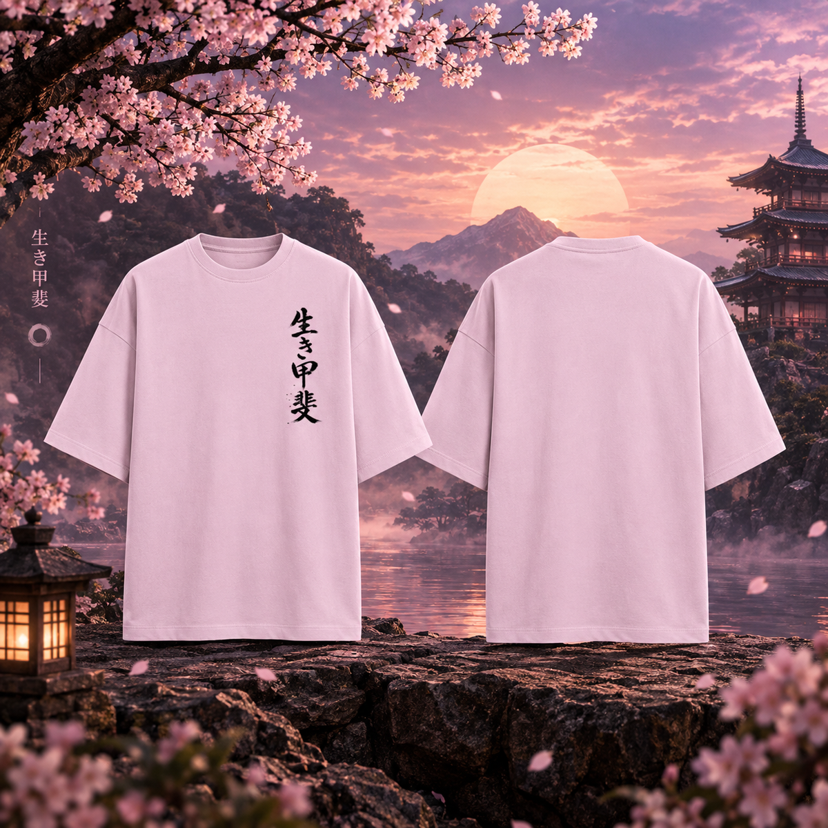 Ikigai Terry Oversized Tee