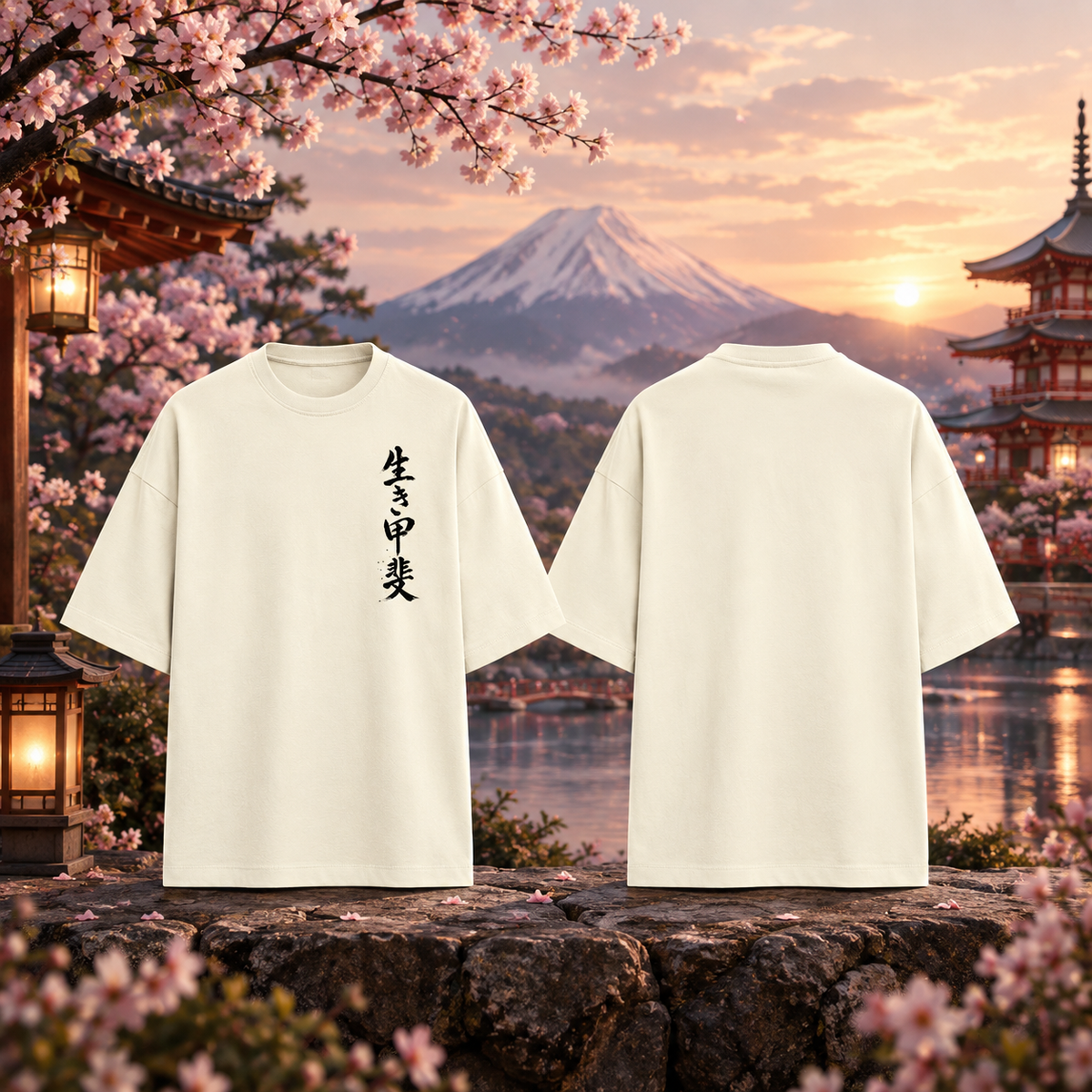 Ikigai Terry Oversized Tee