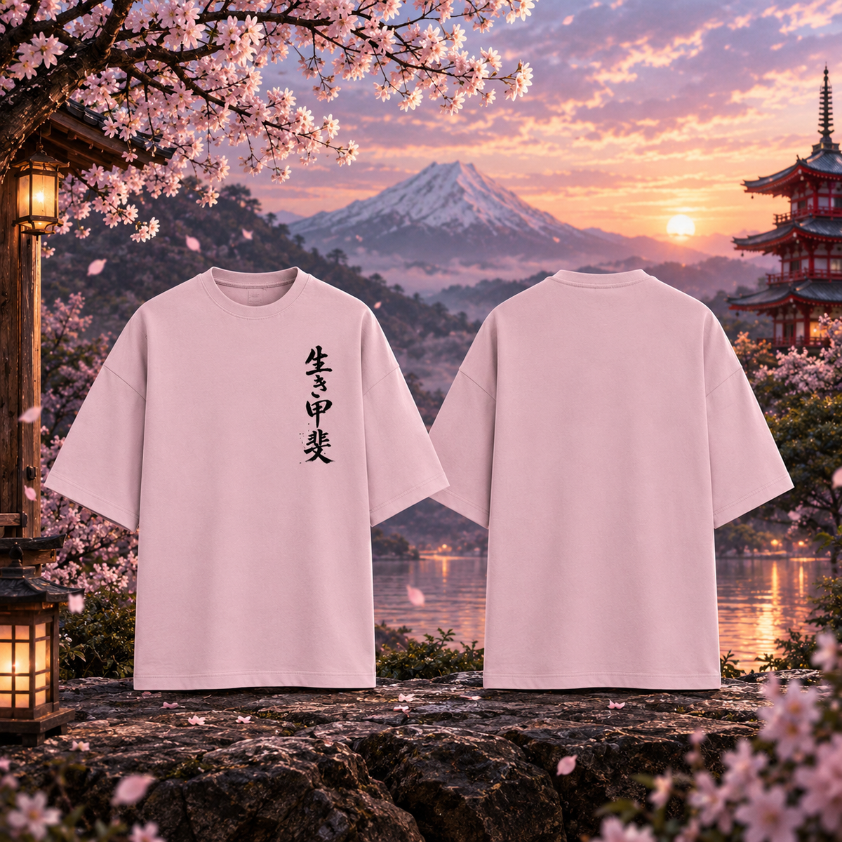 Ikigai Terry Oversized Tee