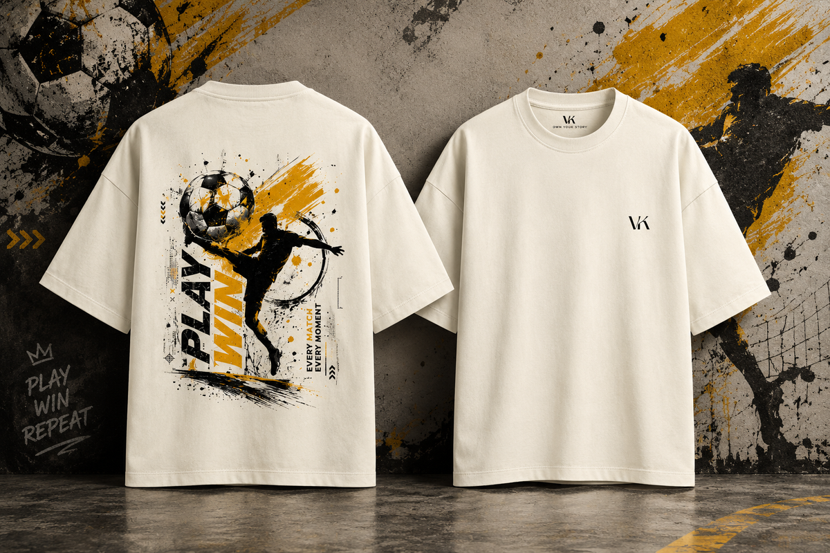 Football Terry Oversized Tee