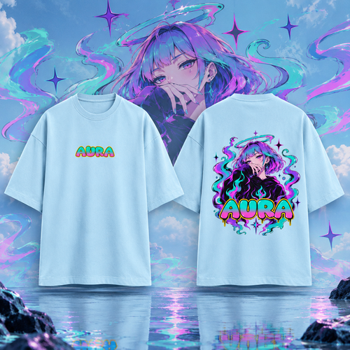 Aura Terry Oversized Tee