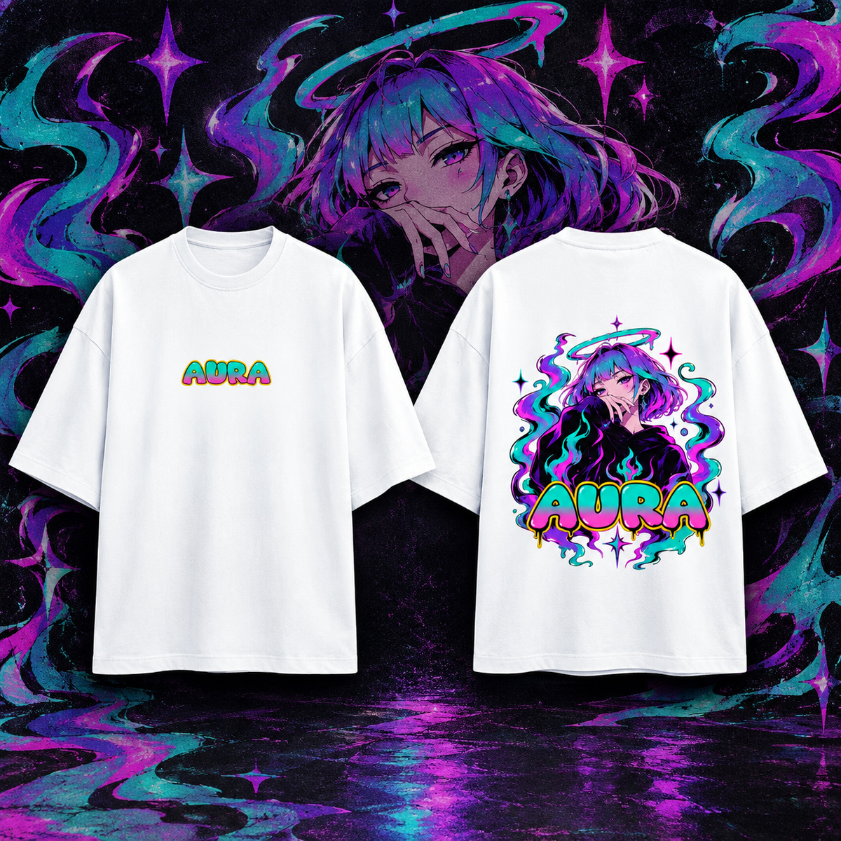 Aura Terry Oversized Tee