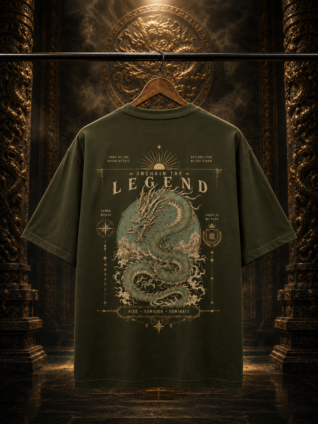 Legend Dragon Oversized T-Shirt